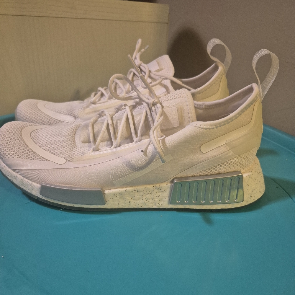 Adidas White Glittee Women's Sneakers